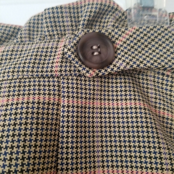 Topshop Checkered Paperbag waist skirt size 6 - Picture 10 of 13